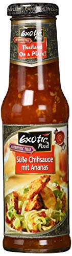 Exotic Food Süße Chilisauce mit Ananas, 6er Pack (6 x 250 g) von Exotic Food