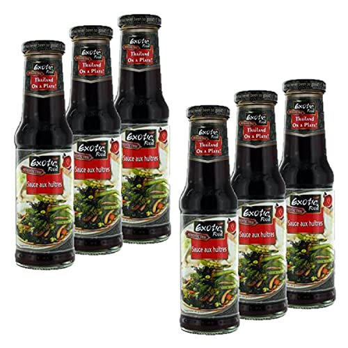 Set mit 6 Austern-Saucen – Flasche 250 ml. von Exotic Food