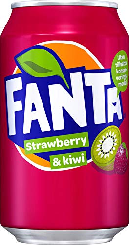 3 x 24 Fanta Strawberry & Kiwi (72 x 0,33 l Dosen) inkl. gratis FiveStar Pen von Exotic