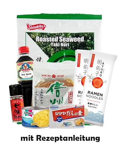 Kochset für Miso Ramen/japanische Nudeln/für 8 Portionen/inklusive Rezeptanleitung! von ExoticGoods CHS