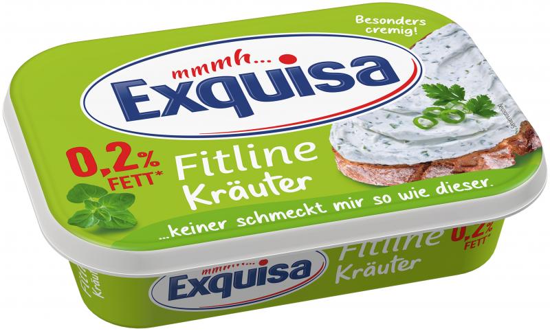 Exquisa Frischkäse Fitline Kräuter von Exquisa