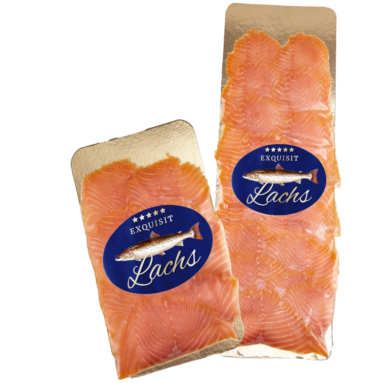 Frischer Nordmeer Premium Räucherlachs von Exquisit Lachs