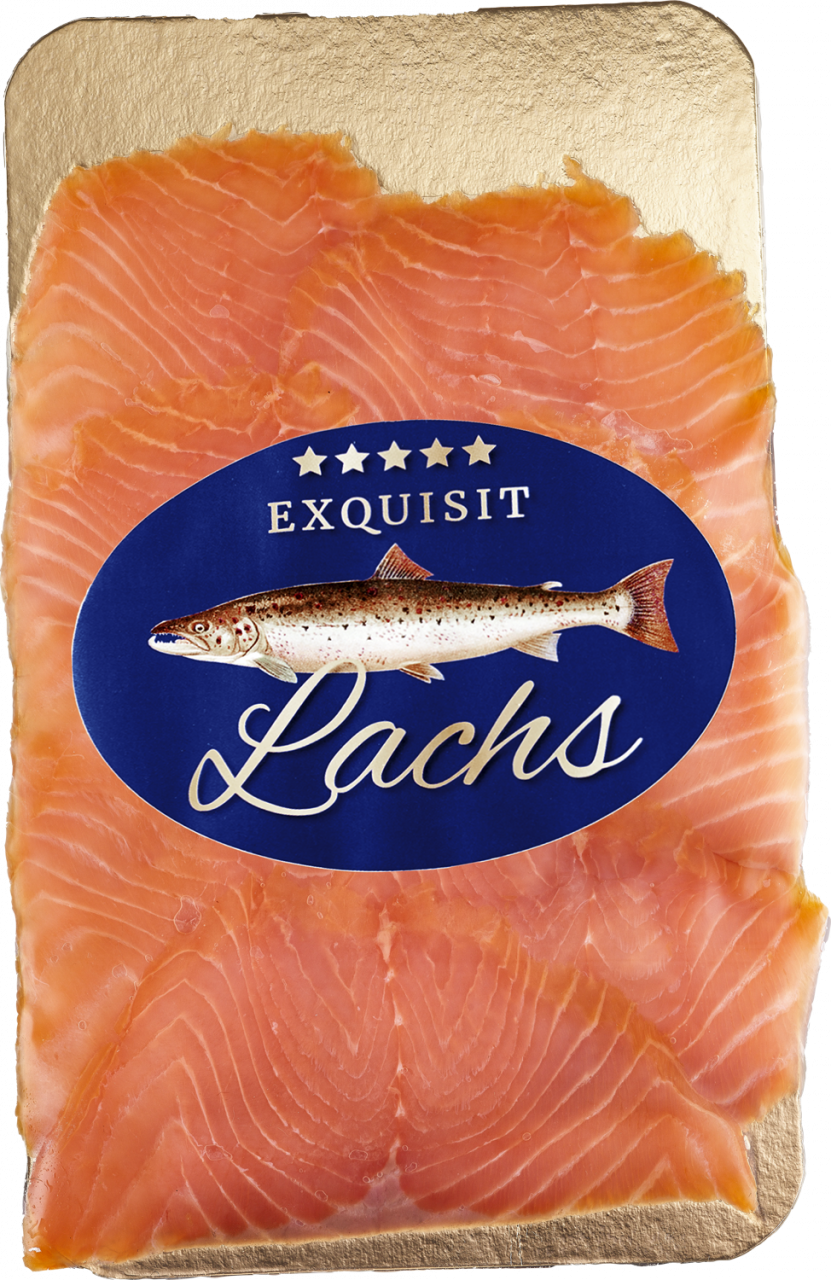 Frischer Nordmeer Premium Räucherlachs von Exquisit Lachs