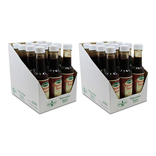 24er Pack Exzellent Worcester Sauce Dresdner Art (24 x 140 ml) von ebaney