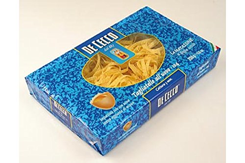 De Cecco Tagliatelle mit Ei, No.104, 3 kg, 12 x 250g von F.lli De Cecco di Fillipo Fara San Martino S.p.A.