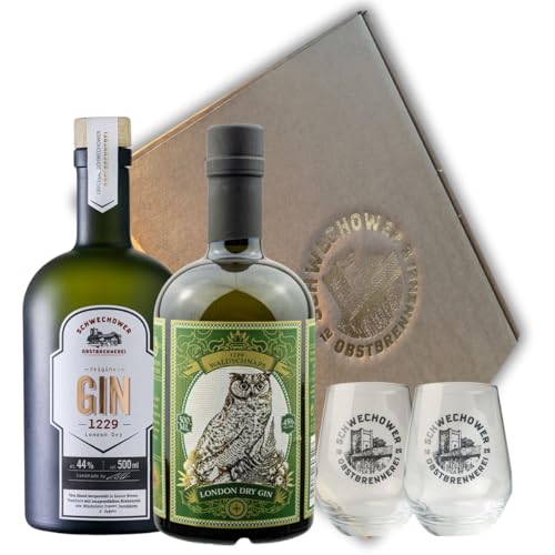 Gin-Geschenk No.1 mit 2 Gläsern von F5