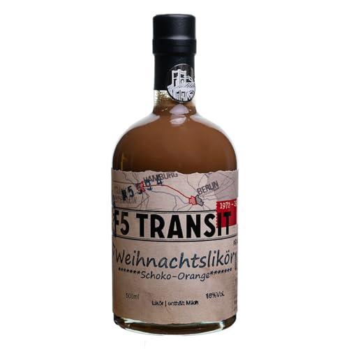 Weihnachtslikör 0.5l (16% Vol) No. 5594 - F5 Transit - Schokolikör mit winterlichen Gewürzen und Orange von F5