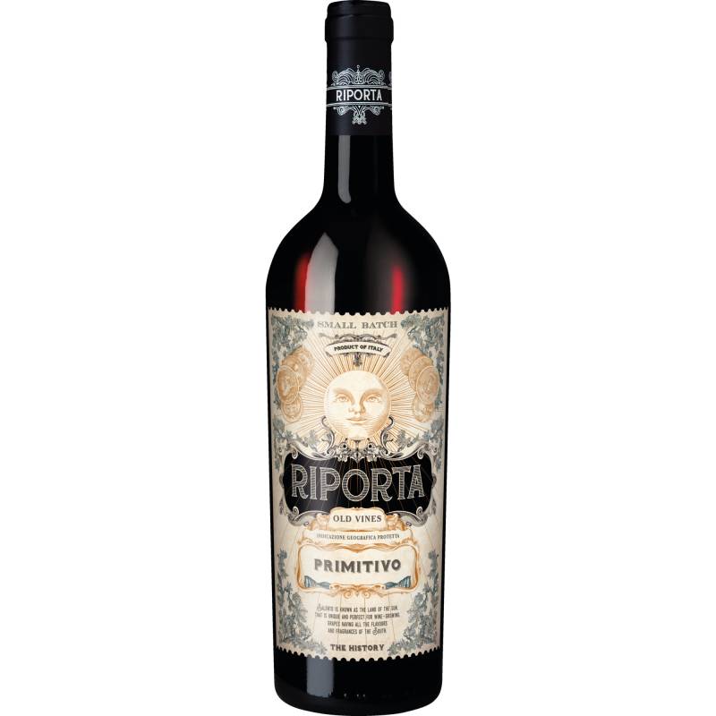 Riporta Primitivo Old Vines, Puglia IGP, Apulien, 2021, Rotwein von FA.VI.SRL - Ortona (CH) - Italy