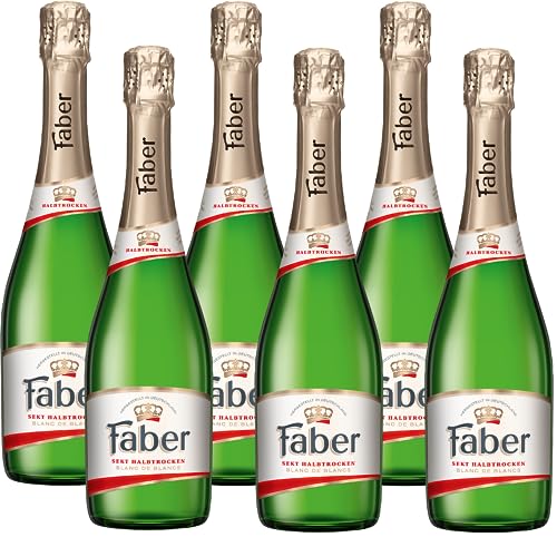 Faber Sekt halbtrocken (6 x 0,75 l) von FABER