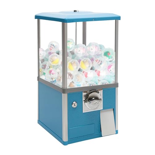 Spender für Kaugummis für Kinder, Kapselautomat, Gashapon-Automat, Gacha-Automat, Kaugummiautomat, Süßigkeitenautomat,Blue von FANYING