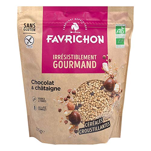 FAVRICHON - SCHOKOLADEN- UND KASTANIENKRISPE MUESLI 375G von FAVRICHON