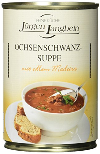 OCHSENSCHWANZ-SUPPE von Jürgen Langbein, 6x400ml von FEINE KÜCHE Jürgen Langbein