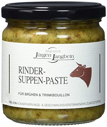 RINDFLEISCH-SUPPEN-PASTE von Jürgen Langbein, 6x400g von FEINE KÜCHE Jürgen Langbein