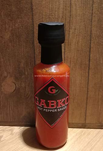 Hot pepper sauce - piros 100ml, GABKO von FEINKOST-AUS-UNGARN.de MACK