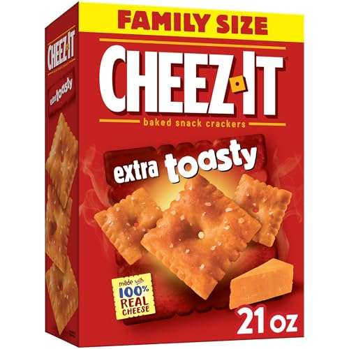 Cheez-It Baked Snack Cheese Crackers Extra Toasty| 21 Ounce von Cheez-It