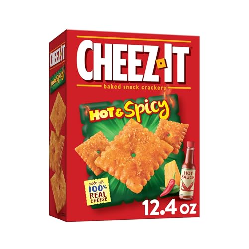 Cheez-It Baked Snack Crackers| Hot & Spicy| 12.4 Oz Box von FENRIR