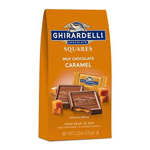 Ghirardelli Milk & Caramel Filled Squares Bag| 5.32 Ounce (Pack of 6) von FENRIR