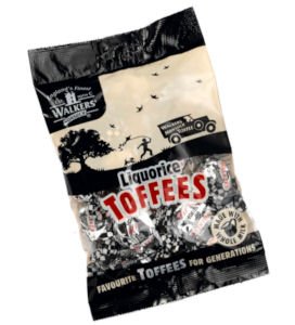 Walkers Nonsuch Licorice Toffees| 5.3 oz.| Five Bags von Walkers Nonsuch