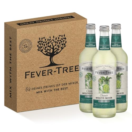 FEVER-TREE | Classic Mojito Mixer | Zitrusfrisch und spritzig | Für einen erfrischenden und authentischen Mojito | 3 x 500 ml von FEVER-TREE