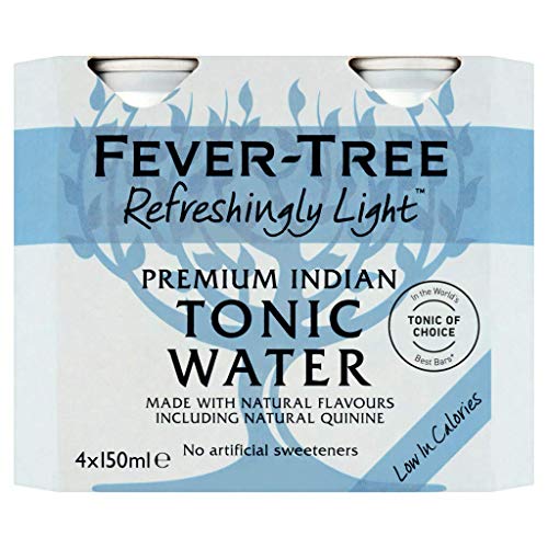 Fever-Tree Refreshingly Light Premium Indian Tonic Water, 4 x 150 ml von FEVER-TREE