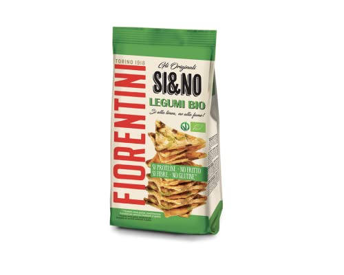 Fiorentini SI&NO Mini Gallette con Legumi BIO Mini-Maiskuchen mit Hülsenfrüchten 80g von FIORENTINI