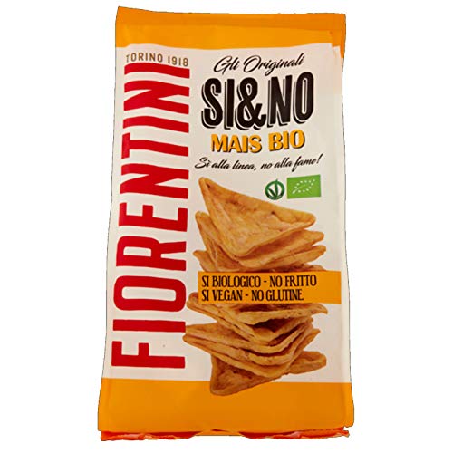 MAIS CHIPS PYRAMIDEN MIT MEERSALZ GLUTEN-FREI BEZGLUTENOWE BIO 100 g - FIORENTINI von FIORENTINI