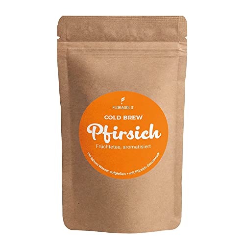 Cold Brew Früchtetee Pfirsich" Kaltaufguß - 100g von FLORAGOLD