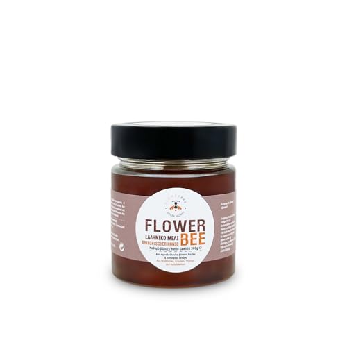 Griechischer Honig, Zertifiziert, Laborgeprüft, Wildblumen & Kräuter, 300g Glas von FLOWERQUEEN