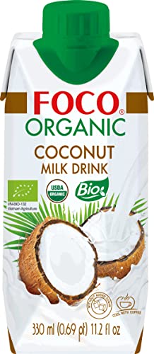 FOCO Bio Kokosnussmilch Getränk - 1 x 330 ml von FOCO