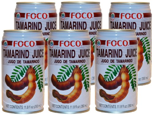 Foco - Tamarinden Nektar - 6er Pack (6 x 350ml Dose) von FOCO