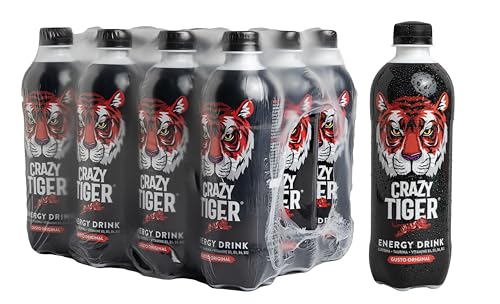 Crazy Tiger Original 12 x PET 50cl von FONTI DI CRODO 1931 LEMON SODA