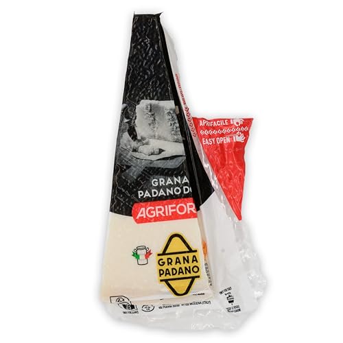 Food-United GRANA PADANO DOP 200g formaggio-italiano-Hartkäse Italienischer-Käse am Stück über 10 Monate gereift mit g.U.-Siegel zum Reiben würzig aromatisch (1) von FOOD-UNITED