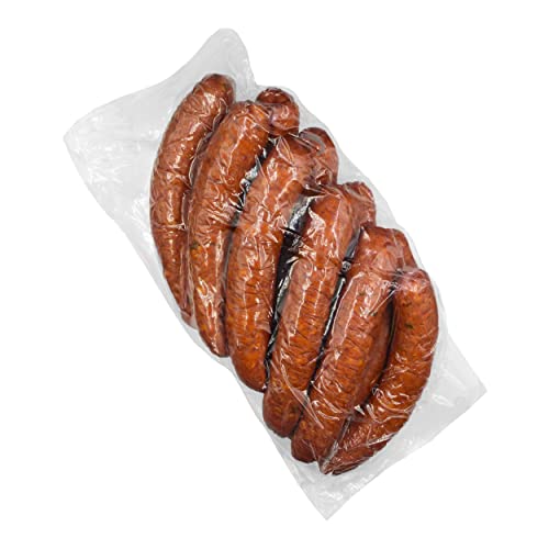 Food-United GROßPACKUNG scharfe FEUER-WURST 4x 1500g Lebensmittel Familienpackung Sonderposten Feuer-Pfeffer-Beißer-Knacker-Würstchen bekannt als Prager Teufelswurst Bratwurt mit Chili und Pfeffer (4) von FOOD-UNITED