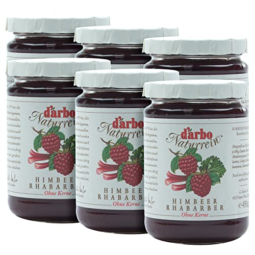 Food-United KONFITÜRE EXTRA Himbeere 2x 450g Glas von DARBO Naturrein raspberry fruit spread Himbeerkonfitüre passend für Torte Crepes Himbeerkuchen Füllungen Frühstück Gebäck (2) von FOOD-UNITED