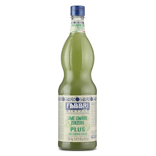 Food-United LIMETTE-ZITRONE SIRUP 2x1L | FABBRI Mixybar Plus | sciroppo di lime e limone | aus Limetten und Zitronen | fabbri 1905 cocktail bar syrop | für soft-drinks Mojitos Mocktails Cocktails (2) von FOOD-UNITED