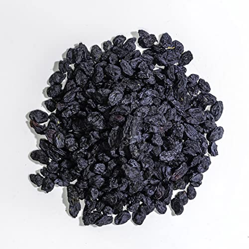 Food-United SCHWARZE ROSINEN 2kg Weinbeeren Trauben luftgetrocknet ungeschwefelt naturbelassene Trockenfrüchte aus Usbekistan für Rosinen-Mix oder mit Walnüssen Haselnüssen Cashews (2000) von FOOD-UNITED