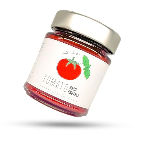 FOODOKO FINEST - Tomaten Basilikum Chutney für Feinschmecker | Gourmet Relish (180g) von FOODOKO FINEST