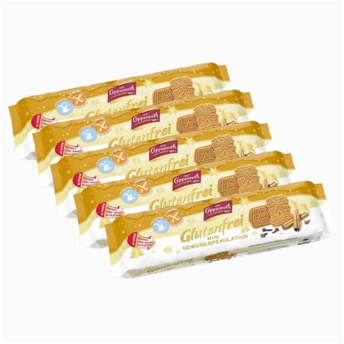 Coppenrath Coppenrath Mini Gewürz Spekulatius glutenfrei (5 x 150 g) von FOOODY 4U SINCE 2020 DEIN ONLINE KIOSK