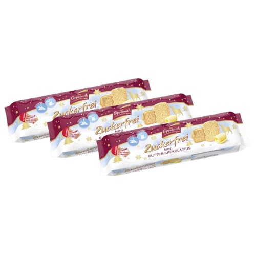 Coppenrath Mini Butter Spekulatius zuckerfrei & laktosefrei (3 x 150 g) von FOOODY 4U SINCE 2020 DEIN ONLINE KIOSK