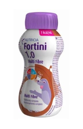 FORTINI 1.0 Multifiber, 24 x 200 ml, Schokoladenbraun von FORTINI