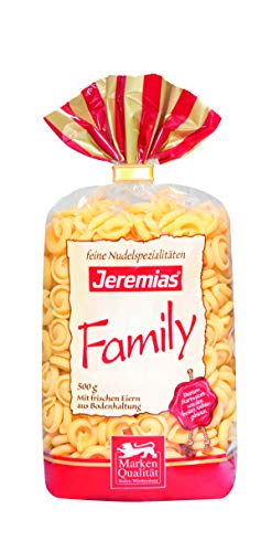 Jeremias Schneckli, Family Frischei-Nudeln, 4er Pack (4 x 500 g Beutel) von FOXCUP