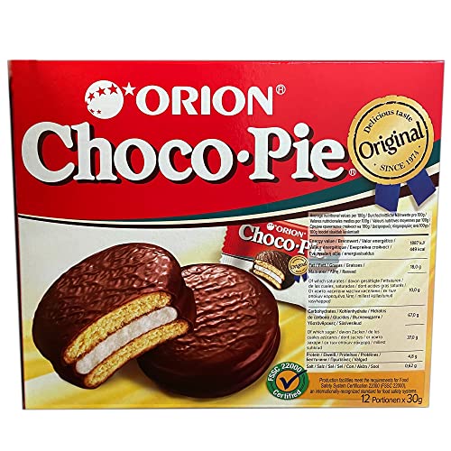 Kekse Choco Pie 3 Packungen = 36 Stück (3 x 360g) von FOXCUP