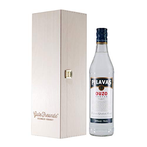 Pilavas Ouzo Nektar mit Geschenk-Holzkiste von FOXCUP