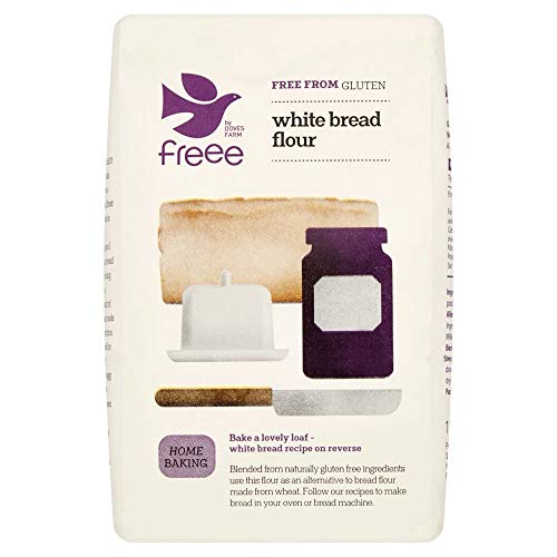 Doves Farm Glutenwhite Brotmehl, 1 kg, 5 Stück von Doves Farm