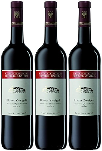 Winzervereinigung Freyburg-Unstrut Zweigelt 2014/2015 trocken (3 x 0.75 l) von FREYBURG-UNSTRUT