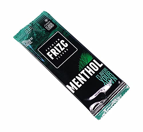 FRIZC Aromakarten zum Aromatisieren, Pure Mint Menthol, 25 Karten pro Box 10 Karten von FRIZC