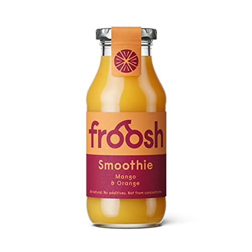 FROOSH Mango & Orange Smoothie - 250ml Smoothie Flaschen aus Frucht pur von FROOSH