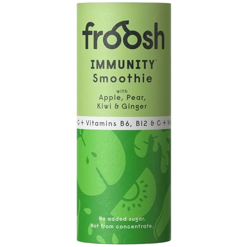 Froosh Immunity Functional Smoothie Apfel, Birne, Kiwi & Ingwer 235ml in der Pappdose von FROOSH
