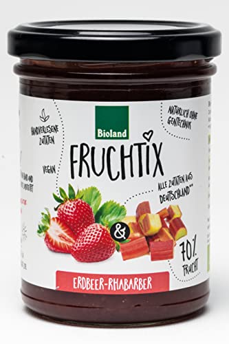 Erdbeer-Rhabarber-Fruchtaufstrich 2 x 230 gr von FRUCHTIX