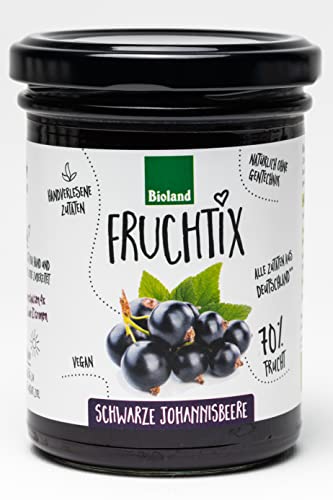 Schwarze Johannisbeere-Fruchtaufstrich 12 x 230 gr von FRUCHTIX